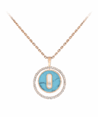 Messika Turquoise Lucky Move SM Necklace