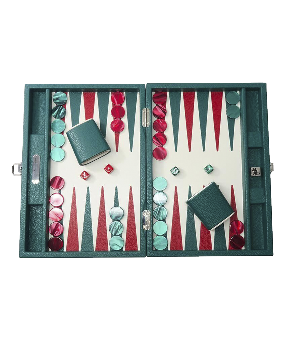 Hector Saxe Paris Backgammon Buffalo leather competition - Baptiste
