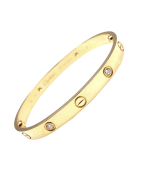 Cartier LOVE BRACELET 4 DIAMONDS
