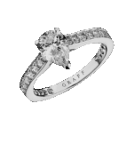 Graff Кольцо  Diamond Flame Ring 1.02 cts