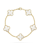 Van Cleef & Arpels Bracelet Vintage Alhambra 5 motivi