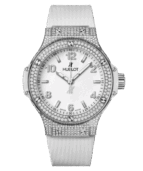 Hublot Big Bang Steel White Pave