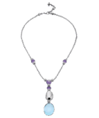 Bulgari Eden Mediterranean Diamond & Topaz Necklace