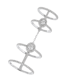 Messika Glamazone 2 Rows Double Pave