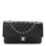 Chanel Classic Medium Caviar Black