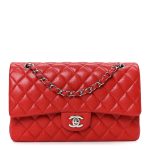 Chanel Classic Medium Caviar Red