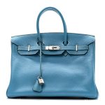Hermès Birkin 35 Togo Blue Jean