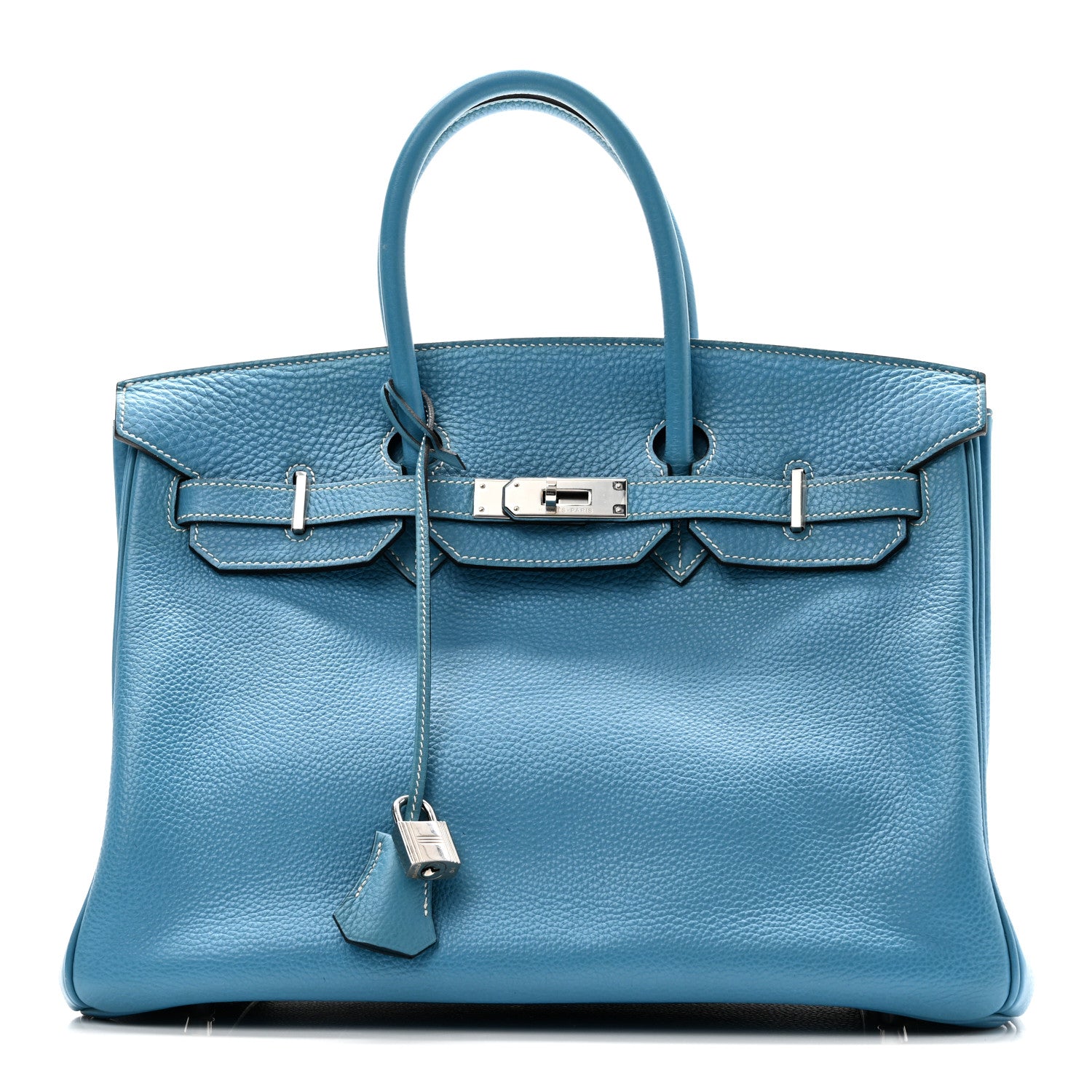 Hermès Birkin 35 Togo Blue Jean
