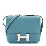 Hermès Constance 18 Epsom New Blue Jean