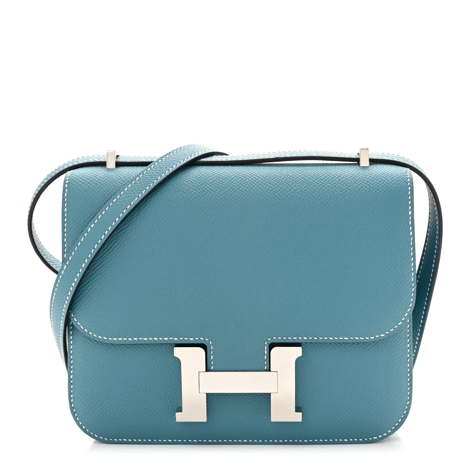 Hermès Constance 18 Epsom New Blue Jean