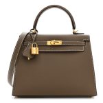 Hermès Kelly 25 Sellier Epsom Etoupe