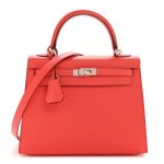 Hermès Kelly 25 Sellier Epsom Rose Jaipur