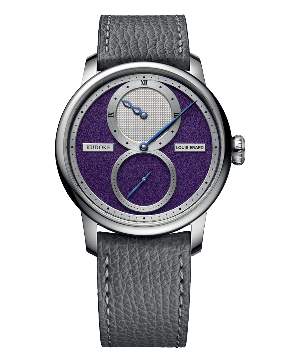 Louis Erard Le Régulateur L.E. x Kudoke Purple